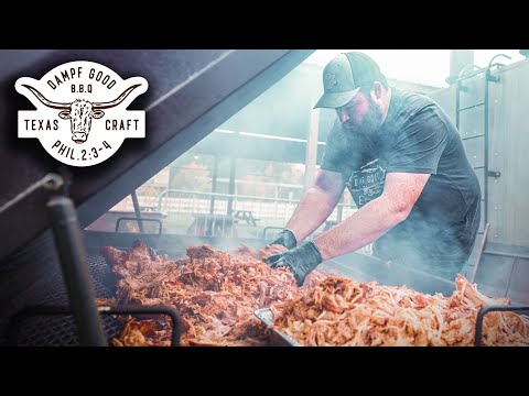 14-Hour Hog Cook at the #1 New BBQ in N.C.