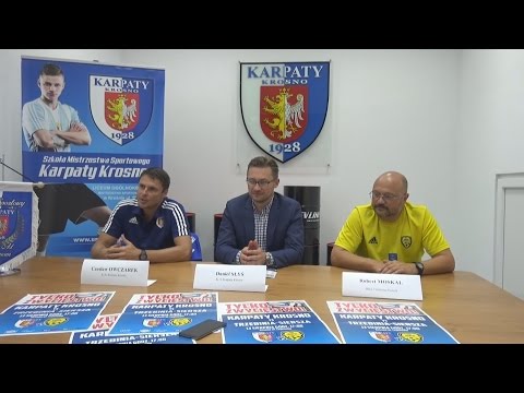 III liga: Karpaty Krosno - MKS Trzebinia/Siersza (konferencja prasowa)