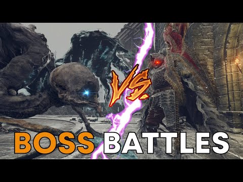 Commander Niall VS Death Rite Bird - Elden Ring Cinematic Boss VS Boss Fight #7