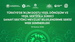 Türkiye'de İklim Dostu Yeşil Dönüşüm ve Yeşil Sertifika Süreci