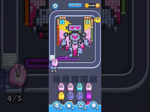 Pixel Flow Level 2665 Walkthrough