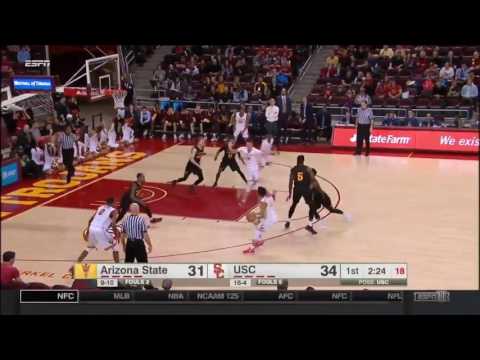 Men's Basketball: USC 82, ASU 79 - Highlights 1/22/17