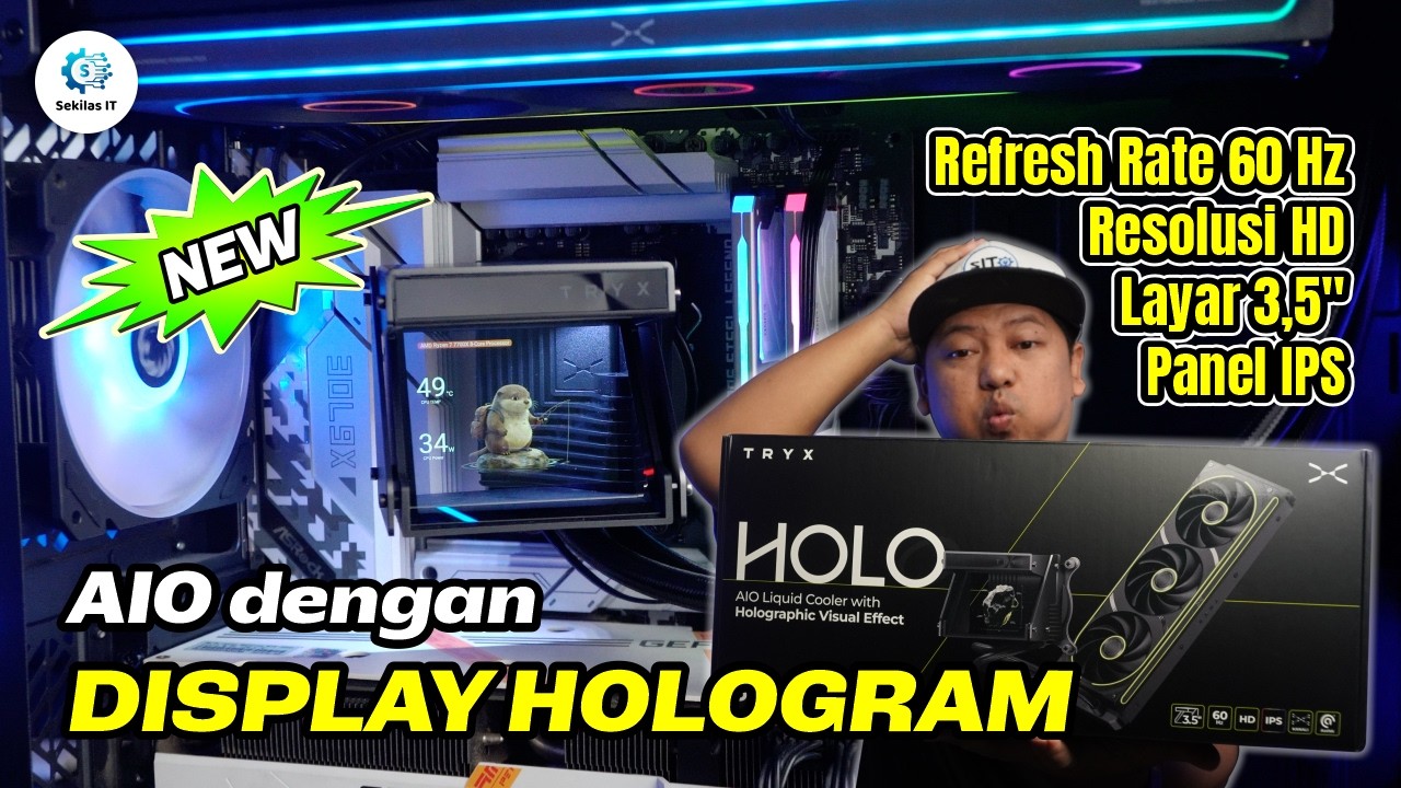 AIO HOLOGRAM Pertama Di Dunia TRYX HOLO