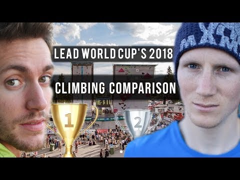Stefano Ghisolfi vs Jakob Schubert | Lead World Cup's 2018 | Part 1