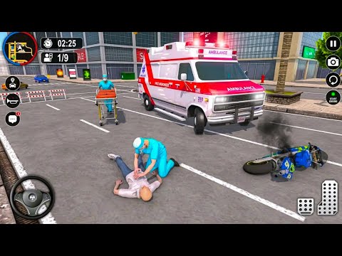 Ambulance Rescue City Driving Simulator - Emergency Survival Van Driver - Android Gameplay