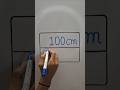 100cm M Knowledge Math Mathsbyjigs Meter Centimeters Education Study Standard Measurements