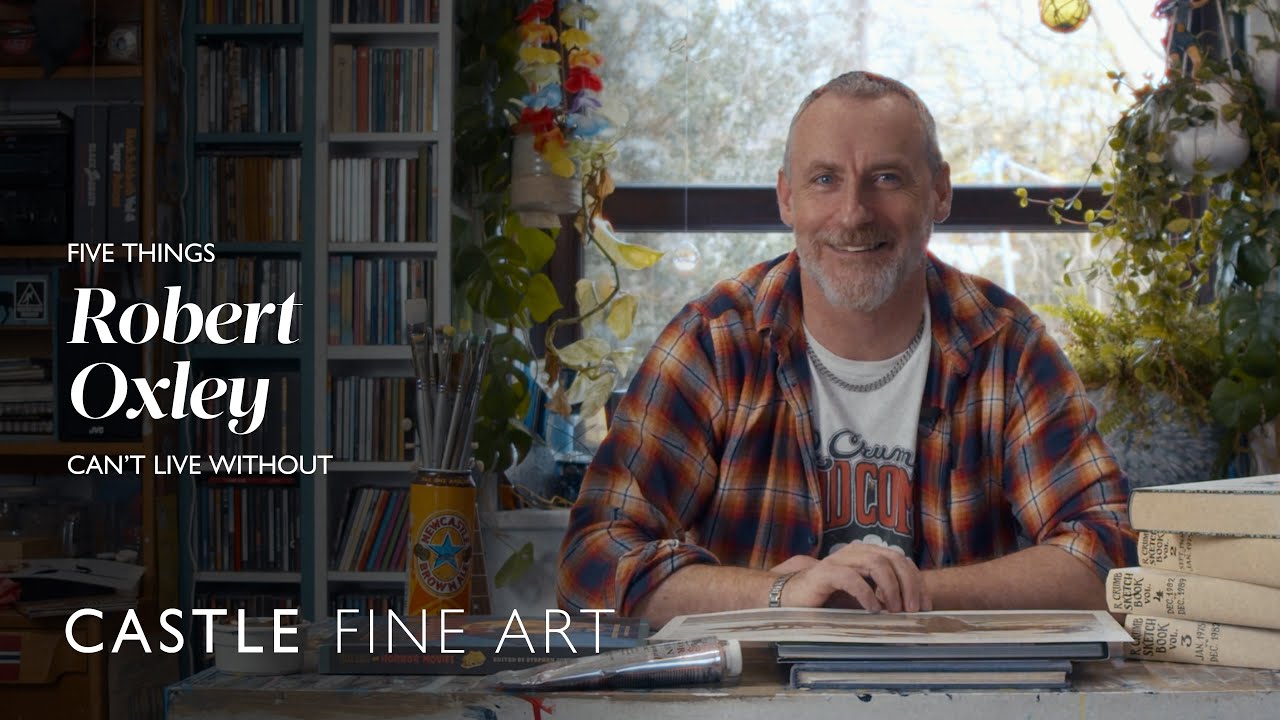 5 Things Artist Robert Oxley Can't Live Without | Castle Fine Art
