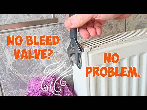 How To Bleed A Radiator Without A Bleed Valve