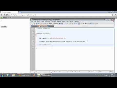 001 Introdução à linguagem JavaScript