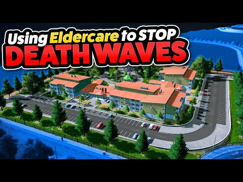 Using Eldercare to STOP Death Waves — Cities: Skylines - Nerdholm (#15)