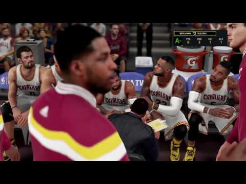 Big Daddy and the #2 Cavaliers vs #1 Bulls my career 2k16