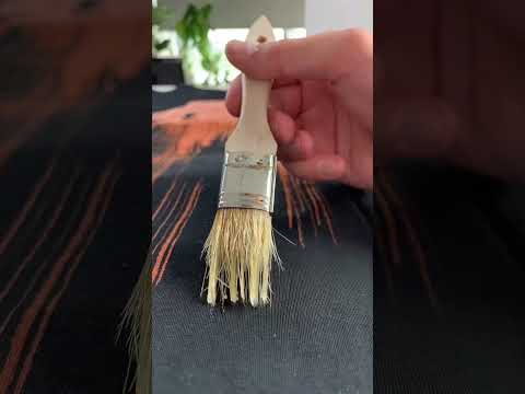 I painted with bleach! 😱#shorts