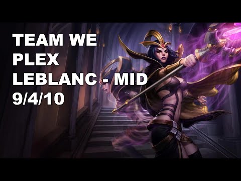 Team WE Plex Mid LeBlanc vs Sylas - KR Challenger Rank Game