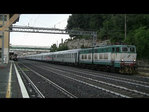 E.656.093 con EXP 16507 a Roma Ostiense - E.656.093 with EXP 16507 in Roma Ostiense