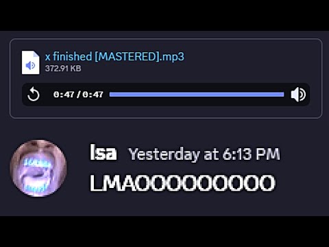 Sending trash beats to underground rappers…