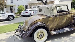 1932 Lasalle 345 B-Walk Around