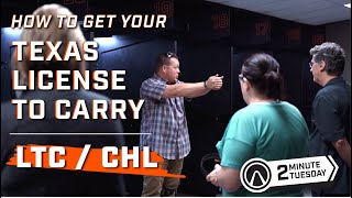 How to get your Texas License to Carry (LTC/CHL)?