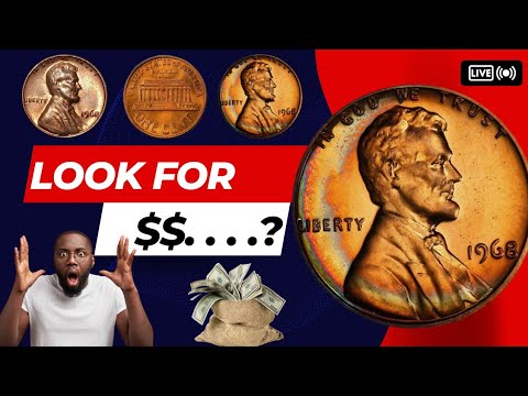 Ultra Rare 1968  Lincoln Penny! 1968 Penny Value! Coins Worth Money!