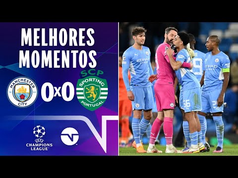 Gols e lances de Manchester City x Sporting