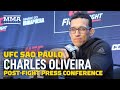 UFC Sao Paulo: Charles Oliveira Not ‘Afraid’ Of Khabib Nurmagomedov, Welcomes Fight - MMA Fighting