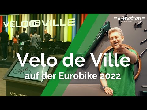 Velo de Ville e-Bikes 2022 / 2023 presented! 🌈