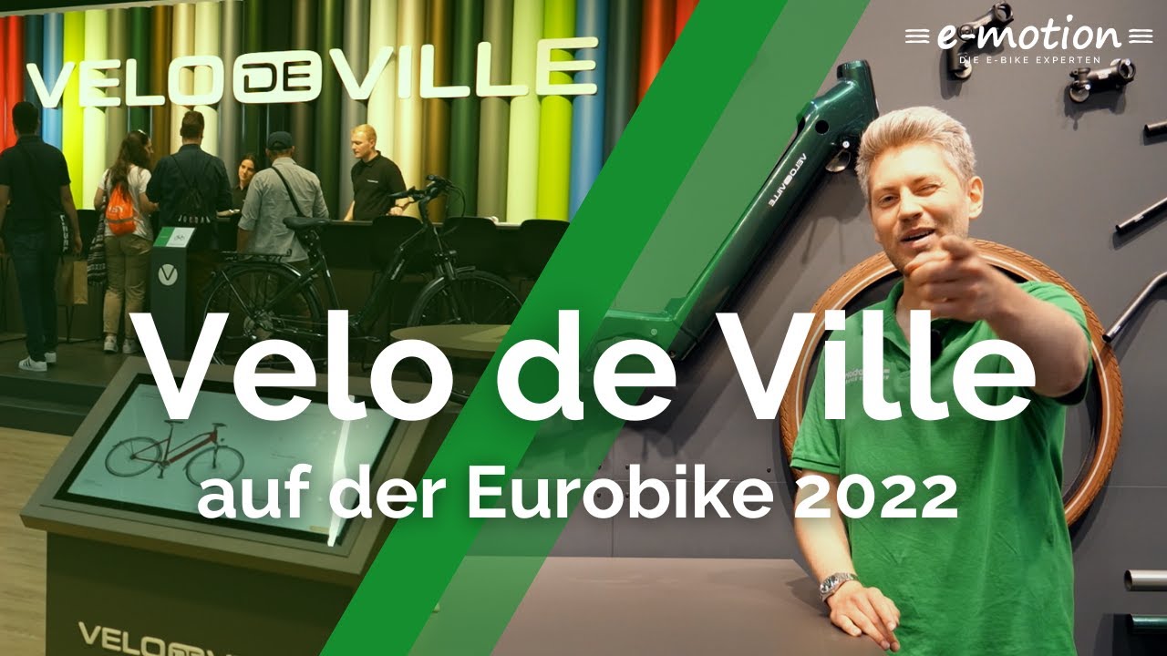 Velo de Ville e-Bikes 2022 / 2023 vorgestellt! 🌈