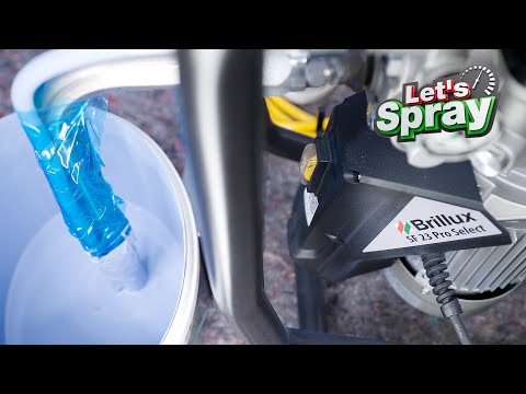 Reinigung der Brillux SF 23 Pro Select Dispersion (3/4) | Let's Spray mit Brillux