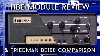 Video thumbnail for Synergy HBE Module Review - Compared with a Friedman BE100 by EytschPi42
