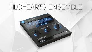 Video thumbnail for Ensemble by Kilohearts – Moving Chorus Effect by Kilohearts