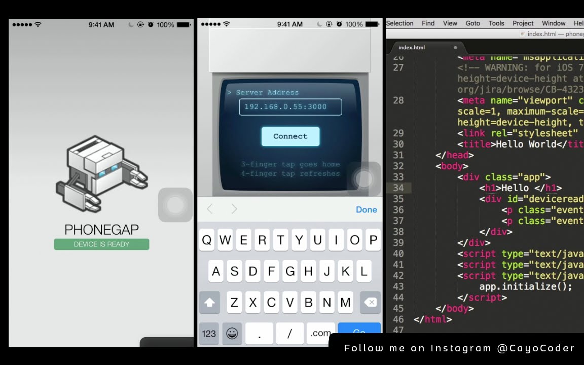 How to Install PhoneGap Desktop App and Use the Developer App