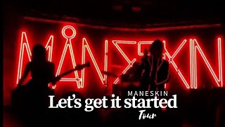 MANESKIN - INGRESSO “Let’s get it started” PERUGIA TOUR 2018 - (17.02.18)