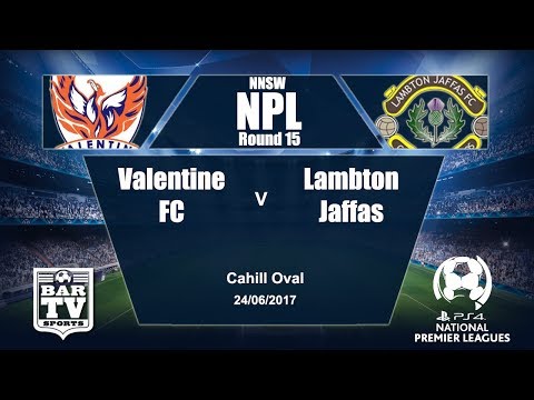 2017 - NNSW NPL - Round 15 - Valetine FC v Lambton Jaffas