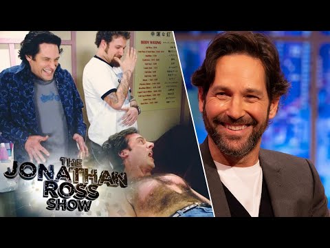 Paul Rudd Watched Steve Carell’s Waxing Scene Live | The Jonathan Ross Show