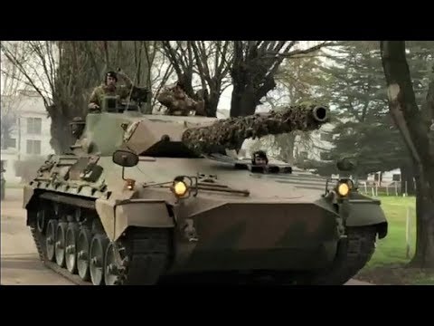 Blindados, barrera contra el terrorismo.