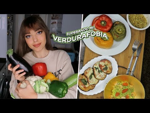 Cocinando verduras que ODIO para que me gusten por fin :)