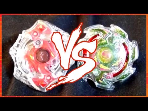 Spriggan Spread Fusion VS Wyvern Heavy Survive - BATALHA BEYBLADE BURST!!