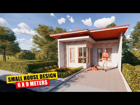 Tiny House Design ( 6 x 9 Meters )