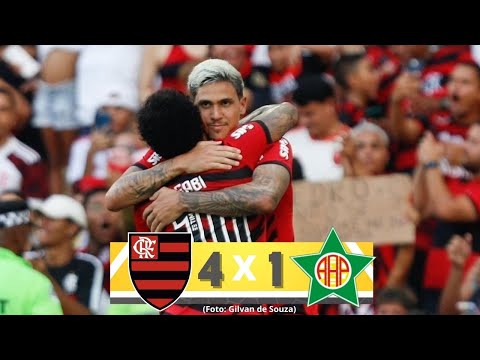 FLAMENGO 4 X 1 PORTUGUESA - NARRAÇÃO LUIZ PENIDO - CARIOCA