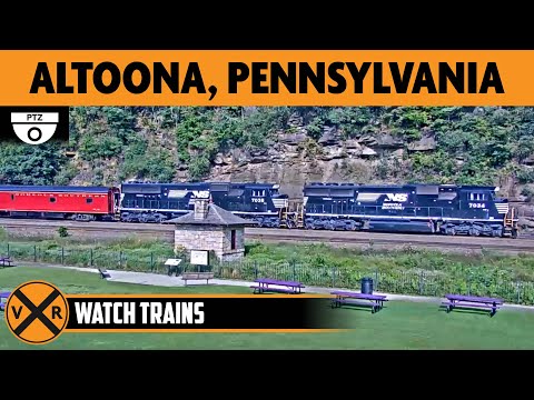 Horseshoe Curve – Altoona, Pennsylvania, USA | LIVE Train Camera (PTZ)