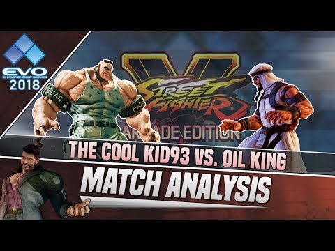 SFV AE Match Analysis: EVO 2018 - The Cool Kid93 vs. Oil King