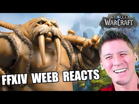 FFXIV Weeb Loves WOW Tuskarrs - Dragonflight Cutscene Reaction