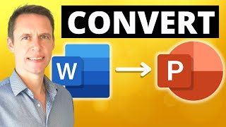 How to EASILY convert a Word document into PowerPoint slides