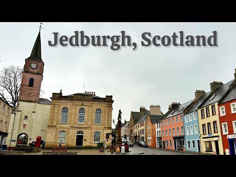 Experience the Beauty of Jedburgh, Scotland | 4K Walk
