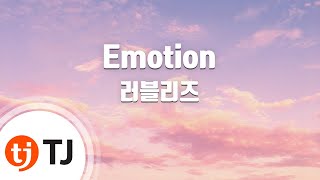 [TJ노래방] Emotion - 러블리즈(Lovelyz) / TJ Karaoke