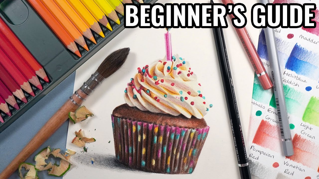 Beginner's Guide To WATERCOLOR PENCILS | Easy Tutorial