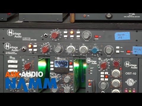 NAMM 2018: Heritage Audio Elite Series Preamp & Preamp EQ