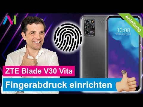 ZTE Blade V30 Vita - Fingerabdruck einrichten • 📱 • 👆🏼 • 🔐 • Anleitung | Tutorial