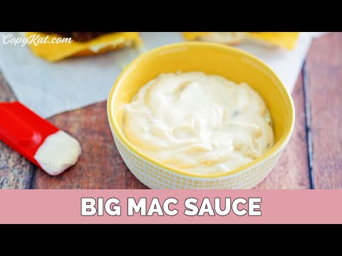 McDonald's Secret Sauce - Copycat Recipe
