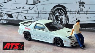 WITH OPENING CLOSING LIGHTS! AT5 DIECAST CAR MODEL. 1/64 SCALE, ANY GOOD?