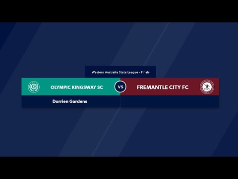 Football West State League Division 1 First Team Grand Final. Olympic Kingsway SC vs Fremantle City